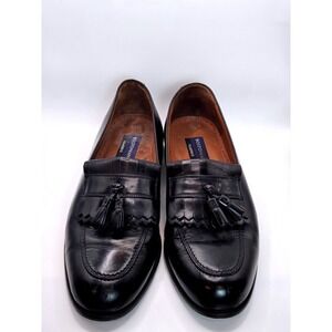 Bostonian Classics Men's Black Leather Tassel Loafer Dress Shoes 10.5W